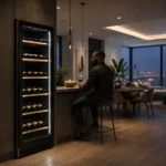 Vestfrost Display Refrigerator | WFG185 368 Litres Upright Built-in-Wine Chiller 197 Bottles – product view 2