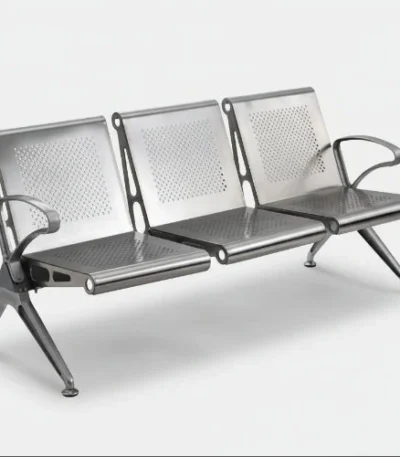 Stainless Steel Bench - Silver - main product view