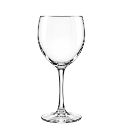 Imperial Plus Stemware Glass – 12 Pieces 420 ml – clear stemmed glass with a rounded bowl