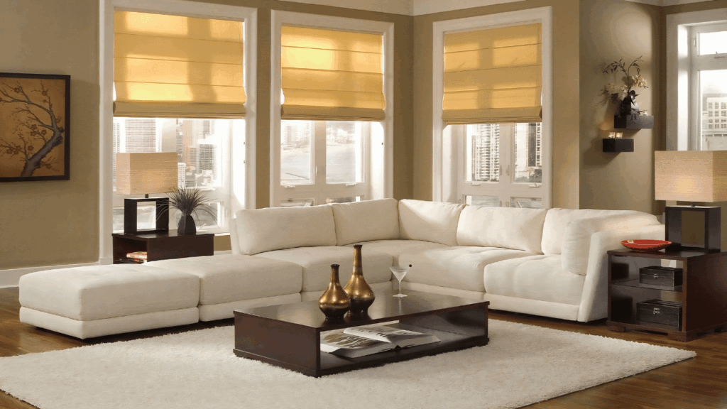 Couch with a visible stain being cleaned using effective couch stain removal techniques