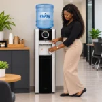 Water Dispenser and Freezer - Black – product view 2
