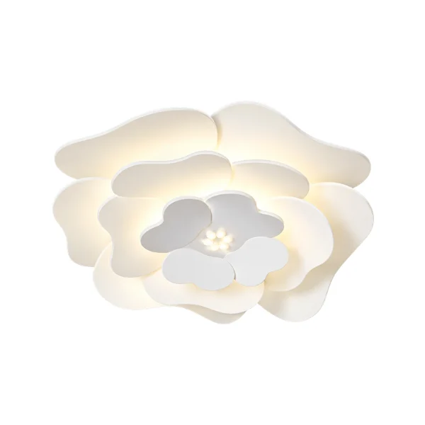Matte White Trichromatic Ceiling Light