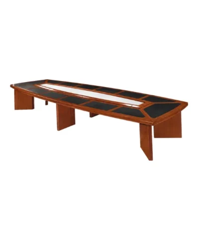 20-Seater Conference Table with Padded Top – main product view