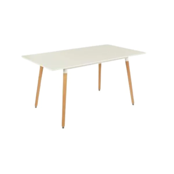 Ling Shi 4-Seater Dining Table - White – main product view