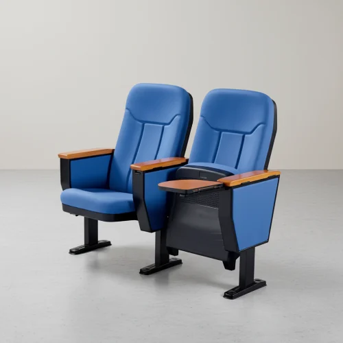 Auditorium Chair with Writing Pad 2 Seats – main product view
