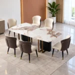 Light Luxury Marble Dining Table