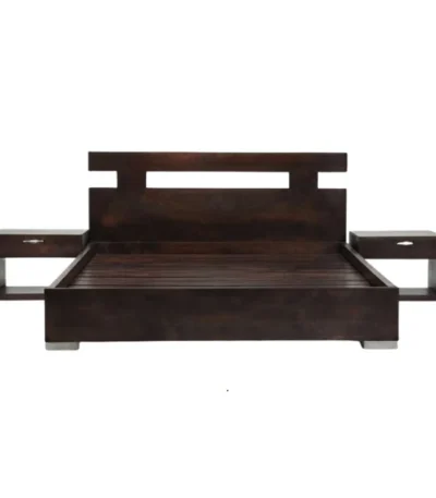 Wondrous Wooden Bed Frame – 6 x 6ft – main product view