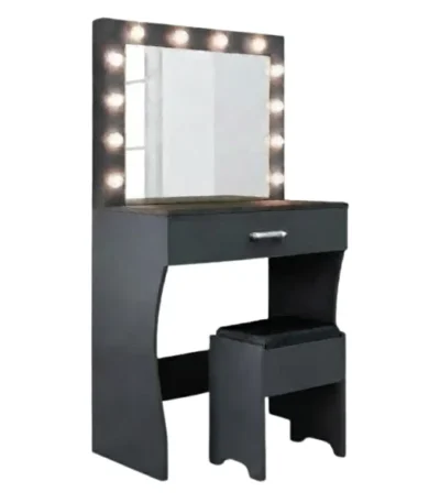 Vanity Table Set with Lighted Mirror – main product view