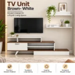 TV Unit- Brown
