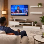 TV Unit- Brown