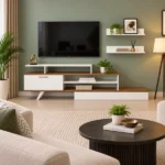 TV Unit- Brown