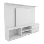 Standing Floating Entertainment Center for TV - 70" - White