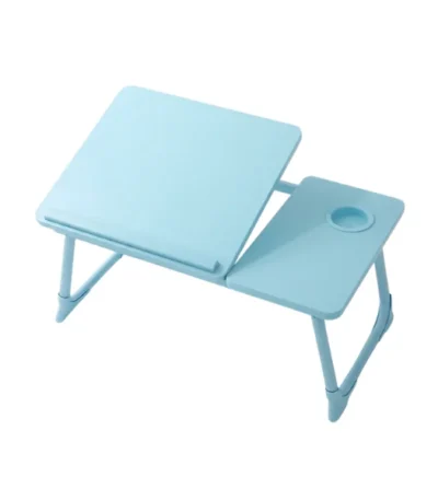 Adjustable Foldable Laptop Table - Blue - main product view