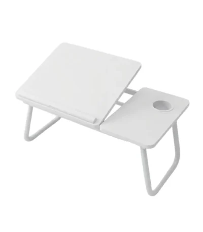 Adjustable Foldable Laptop Table - White - main product view