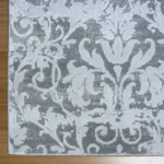 Aurora Collection Chartres Gray Ivory Rug - 6ft 4in × 9ft 6in (195 cm × 290 cm) – product view 3