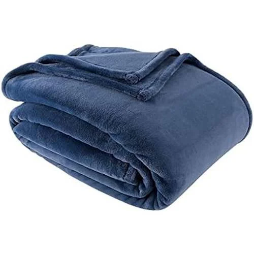 Berkshire Life Luxe Loft Blanket - Twin (66in × 92in) Blue – main product view
