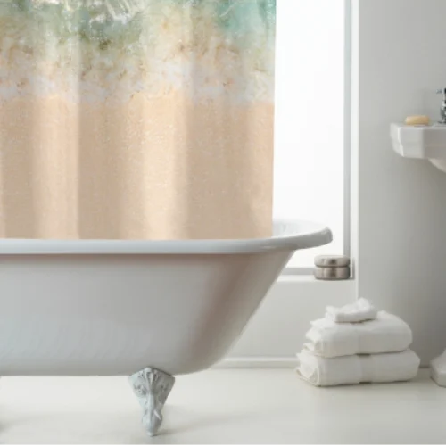 Country Club Shower Curtain – Beach - main product view