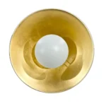 Wall Lamp Muted - Grey And Brass - main product view