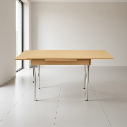 Esrum Extending Dining Table - Brown – main product view