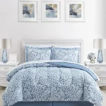 Macy's 8-Piece. Reversible Comforter Set Botanica, Cal King – main product view