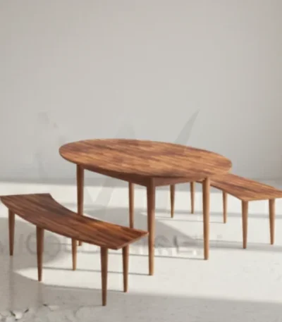 Melissa Dining Set (Teak) - main product view