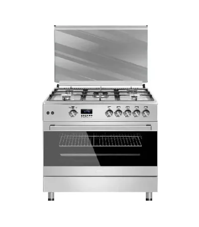 Maxi Gas Cooker 60 × 90cm (5) Burners Shine Line Inox – main product view