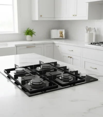 Maxi Tabletop 4 Burners Black – main product view