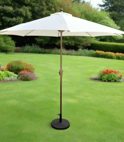 Outdoor Parasol 2.7 Meters - Cream - main product view