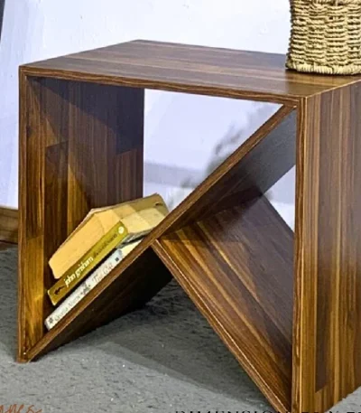 Oyinkan Stool (Teak) - main product view