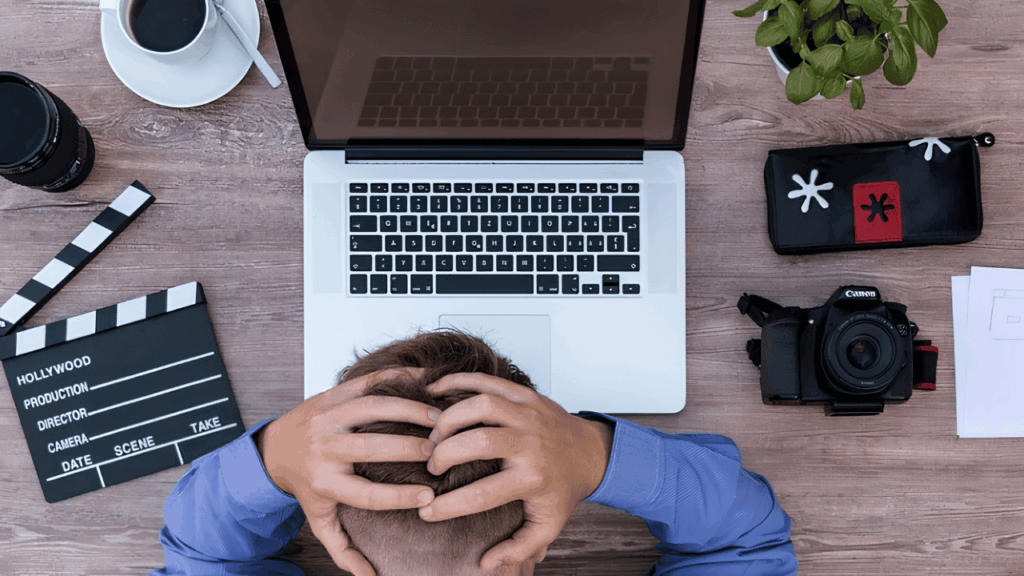 Person protecting personal information online while learning how to avoid internet scams and cyber fraud.