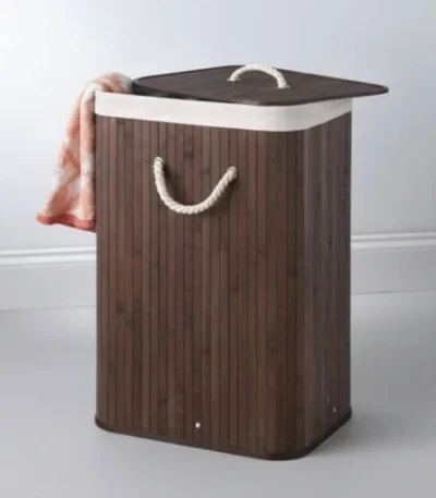 Square Laundry Bin with Lid - main product view