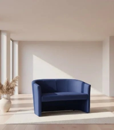 Sofa Tub PU Leather 2 - Seater Reception Seat - main product view