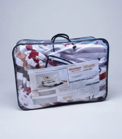 Vitafoam Complete Duvet Set Fitted [Pattern 100% Cotton] - main product view