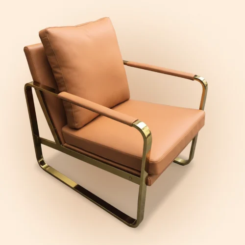 Vintage Leather Armchair – main product view