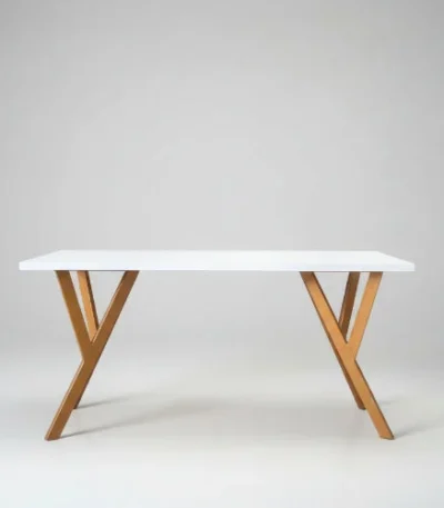 Wood & Metal Desk - main product view
