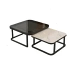 2 in 1 Modern Marble Center Table – main product view