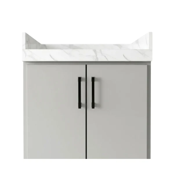 Sapphire Hexa Series Modern Cabinet Pull- 10packs - Black – main product view