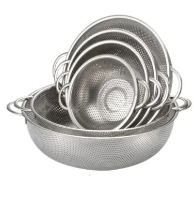 6pcs Stainless Steel Sieve – main product view