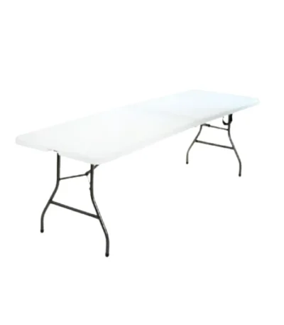 Cosco 8 Foot Centerfold Folding Table -White – main product view