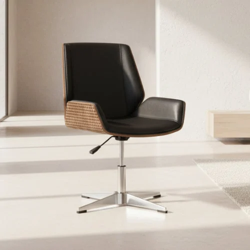 Mabelline Wood Mid-Back Executive Swivel - main product view