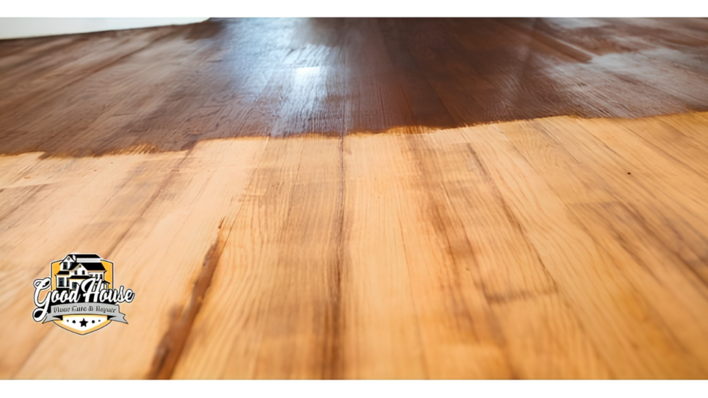 Restoring classic wood floors with professional hard floor refinishing in Charlotte NC