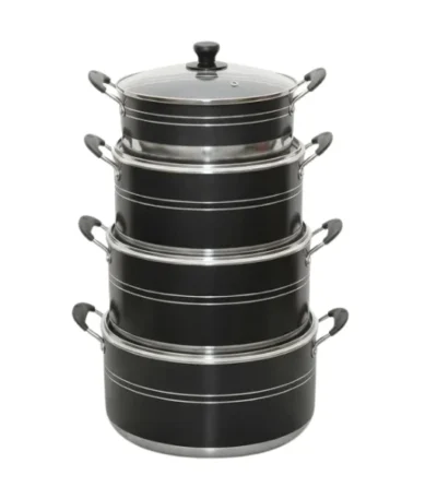 Sumo 4-Set High Quality Non-Stick Pot (24cm, 26cm, 28cm, 30cm)