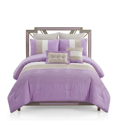 Purity Bedding Set - Lilac - 9pcs - main product view