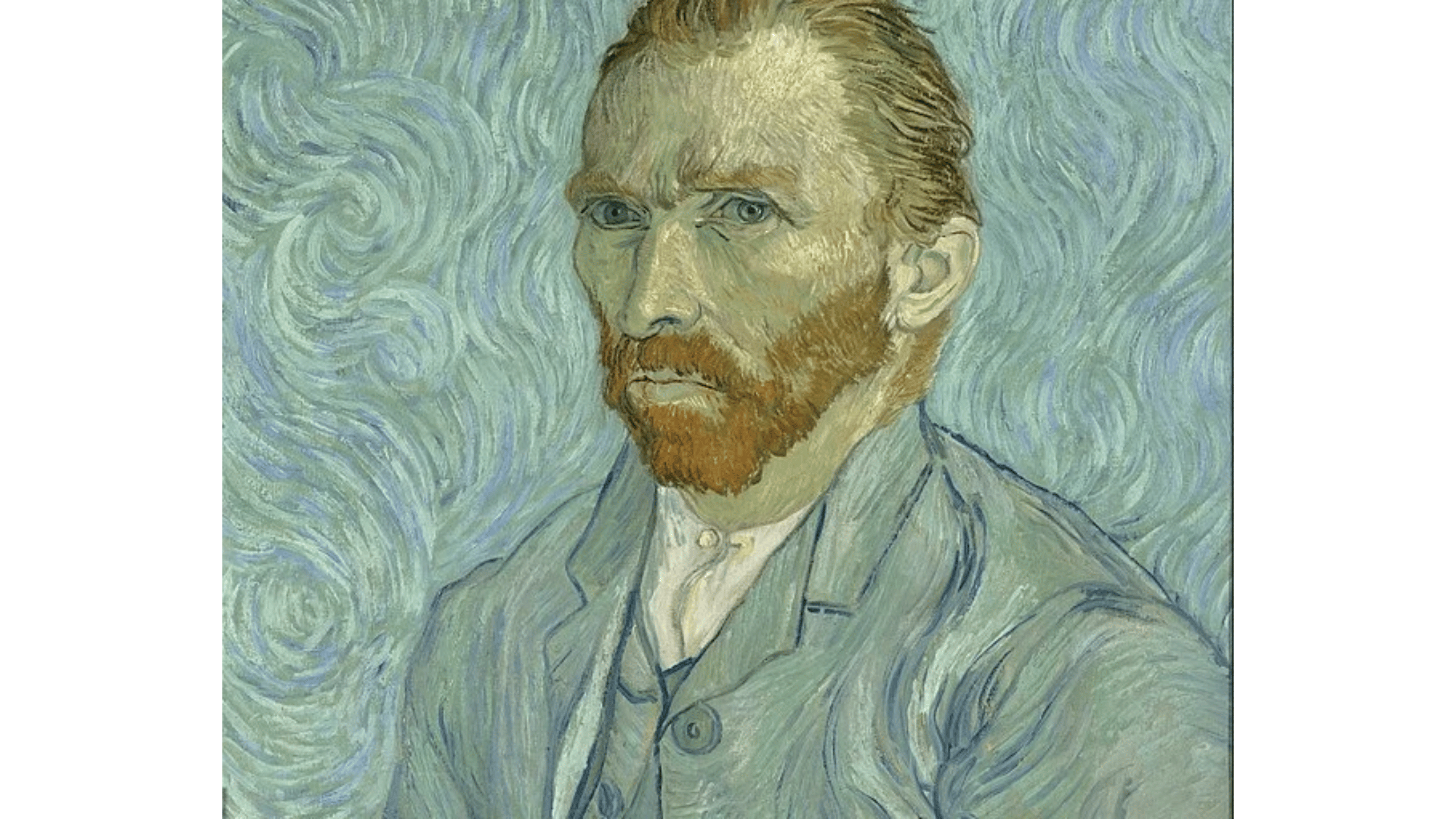Beginner-friendly self-portrait painting process showing a person using a reference photo, sketching facial features, and applying layers of paint.