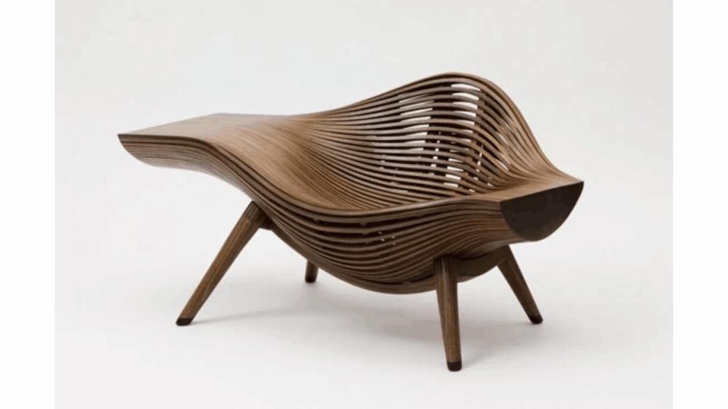 Organic furniture made from natural and sustainable materials, offering a comfortable and environmentally conscious home furnishing option.