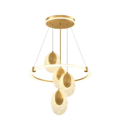 Modern Ring & Disc Pendant Ceiling Light – main product view