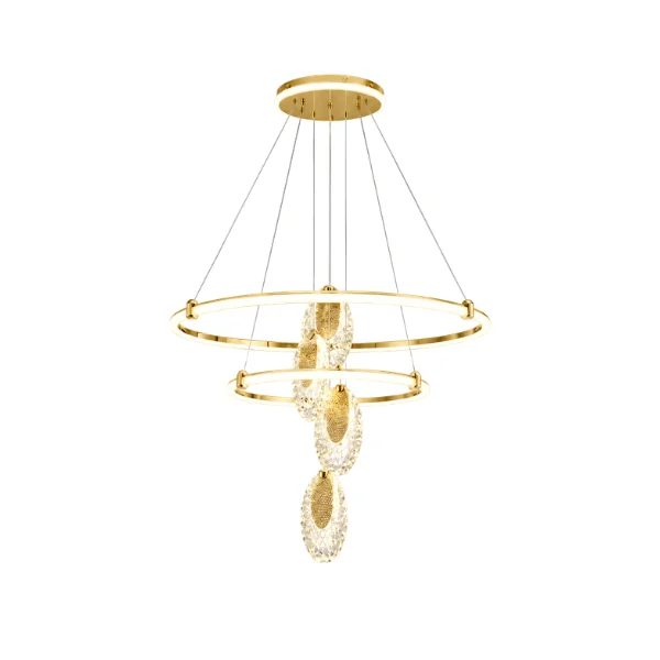 hog-furniture-2-step-chandelier-light-550mm 2-Step Chandelier Light- 550mm