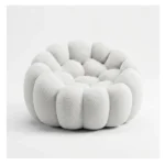 49.21'' Modern Oversized Bubble Floor Sofa – Light Grey - main product view