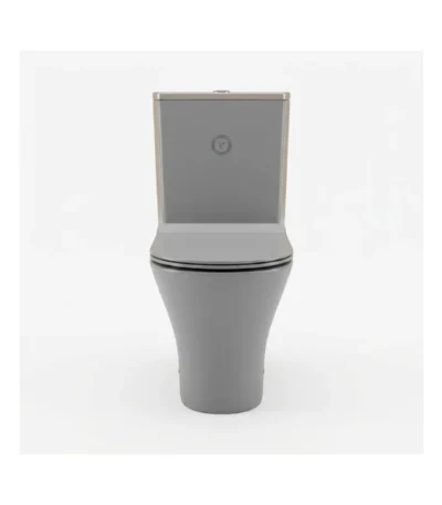 White Ceramic Bathroom Water Closet – main product view