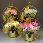 Golden Circle Rose Floral Arrangement – main product view